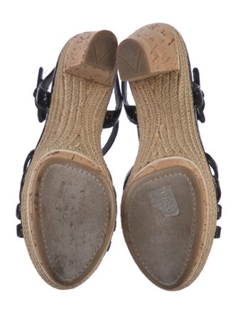 Prada Sport Patent Leather Espadrilles