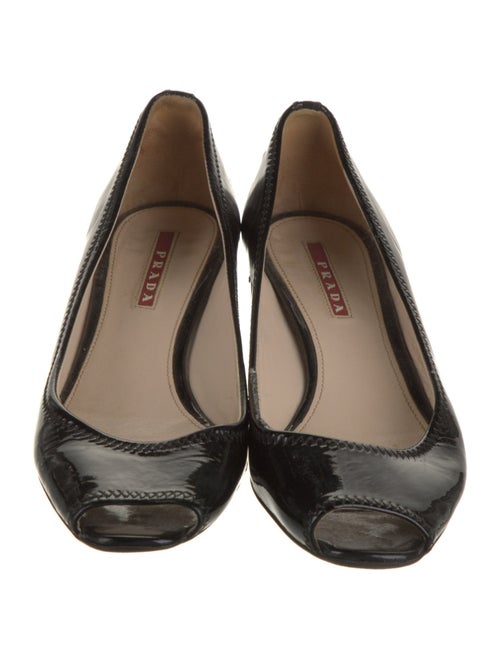 Prada Sport Patent Leather Pumps