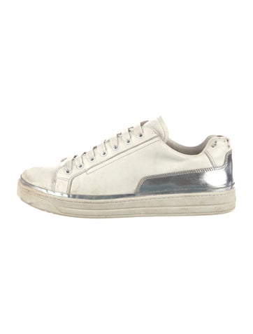 Prada Sport Sneakers Leather Printed 9.5