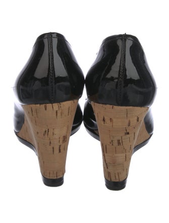 Prada Sport Patent Leather Slingback Sandals