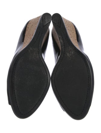 Prada Sport Patent Leather Slingback Sandals