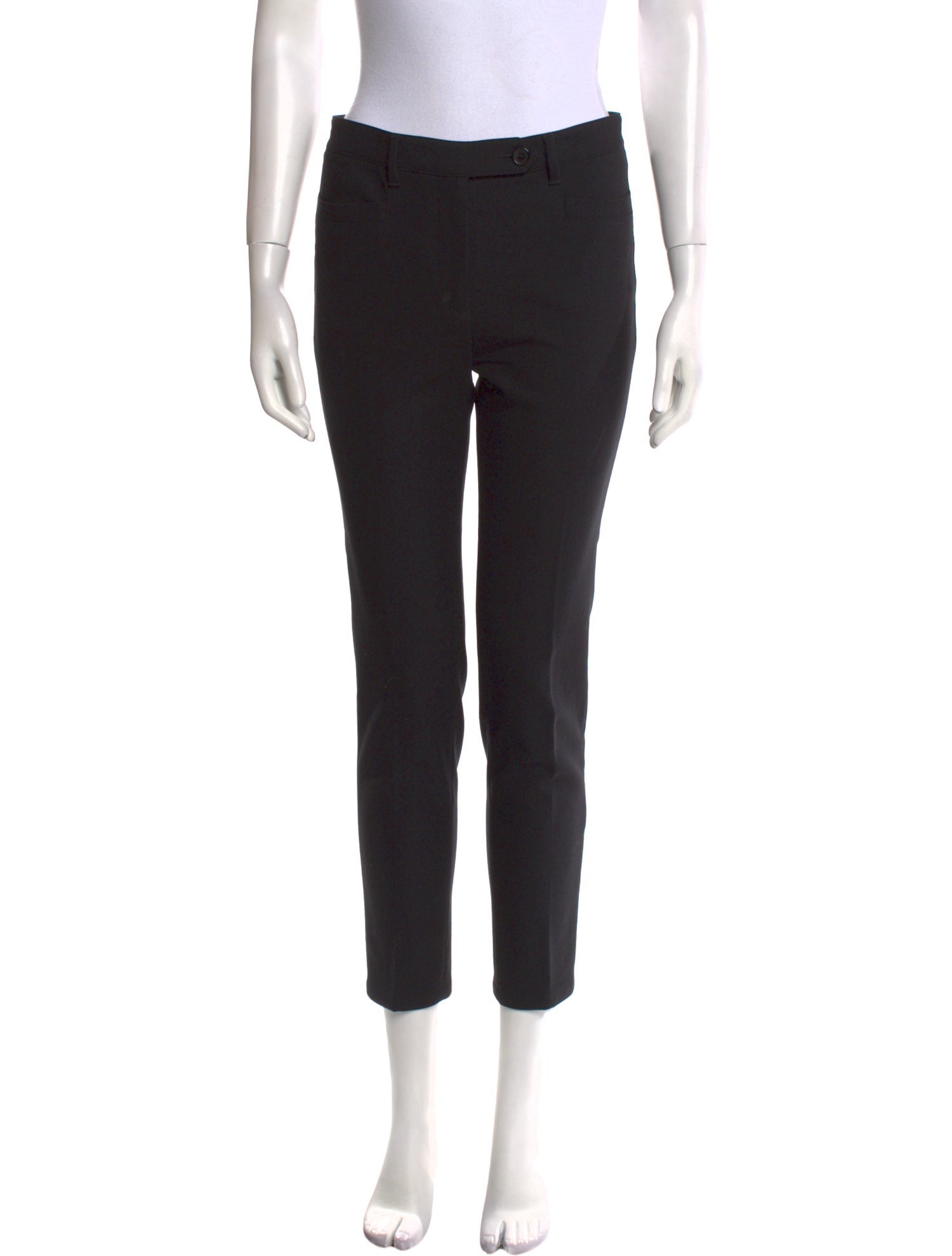 Prada Sport Virgin Wool Skinny Leg Pants