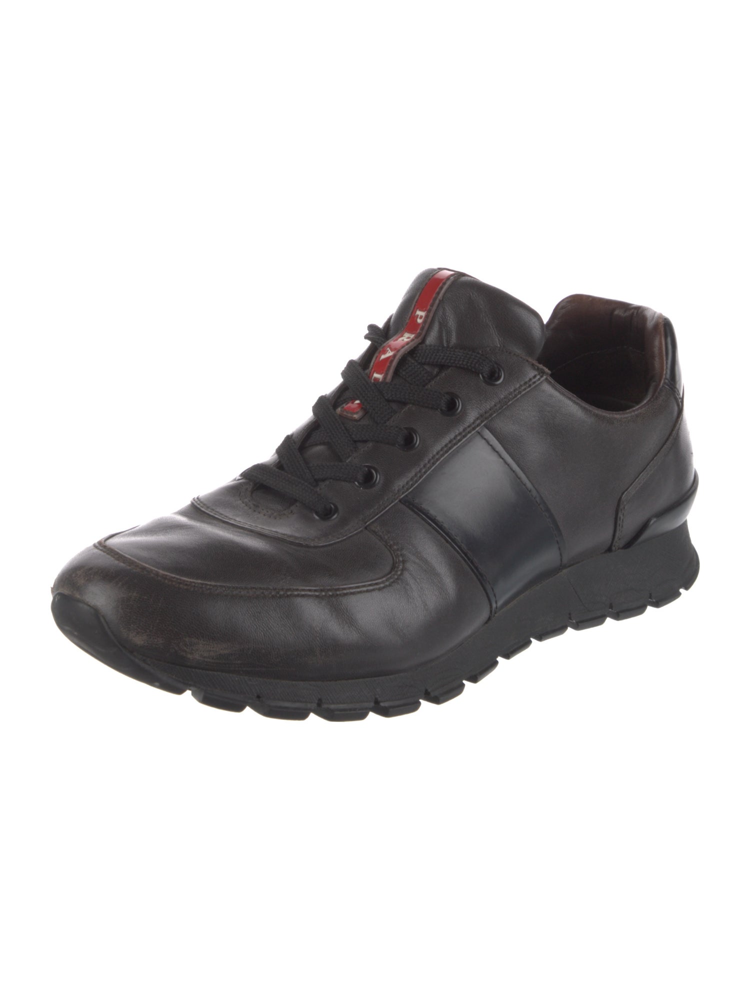 Prada Sport Leather Sneakers
