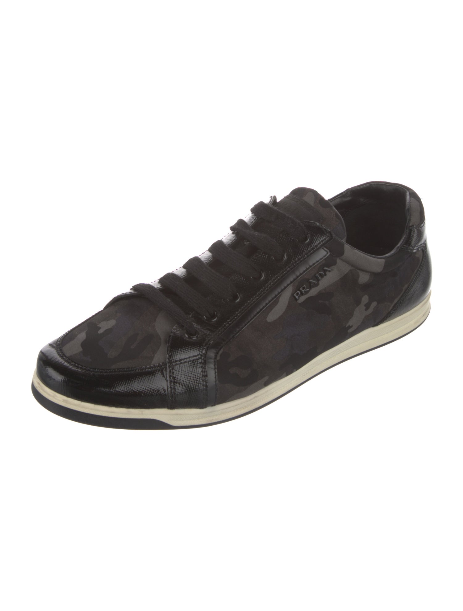 Prada Sport Nylon Printed Sneakers