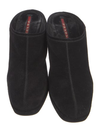 Prada Sport Suede Mules