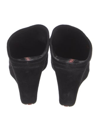 Prada Sport Suede Mules