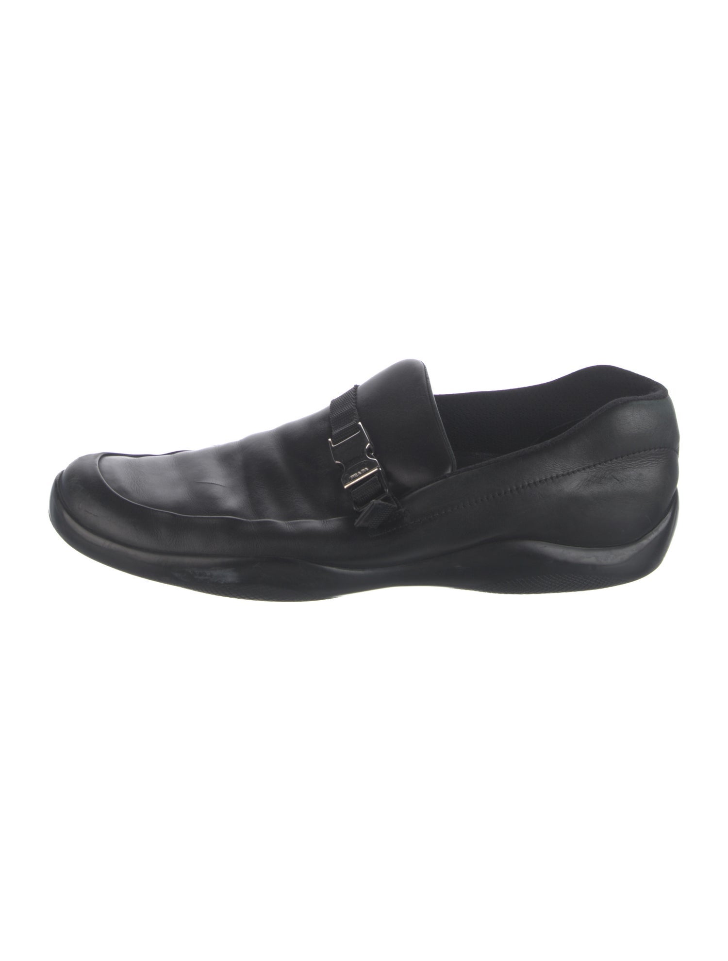 Prada Sport Leather Loafers