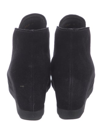 Prada Sport Suede Lace-Up Boots
