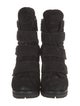 Prada Sport Suede Combat Boots