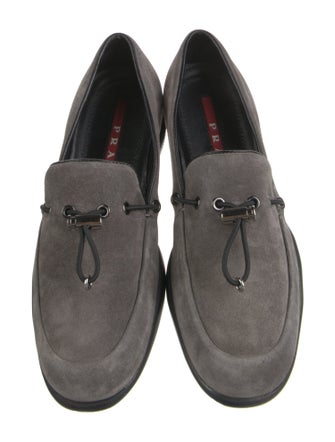 Prada Sport Suede Loafers