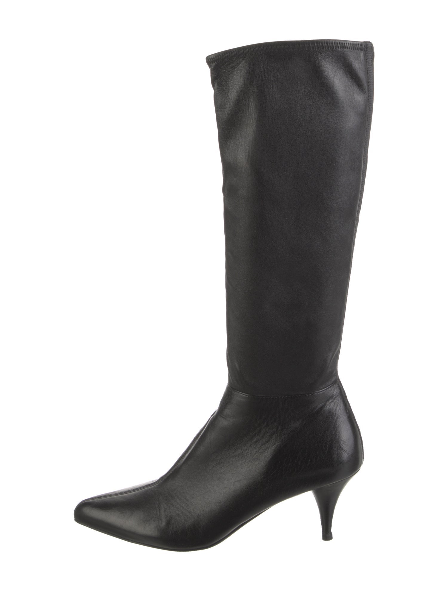 Prada Sport Leather Riding Boots