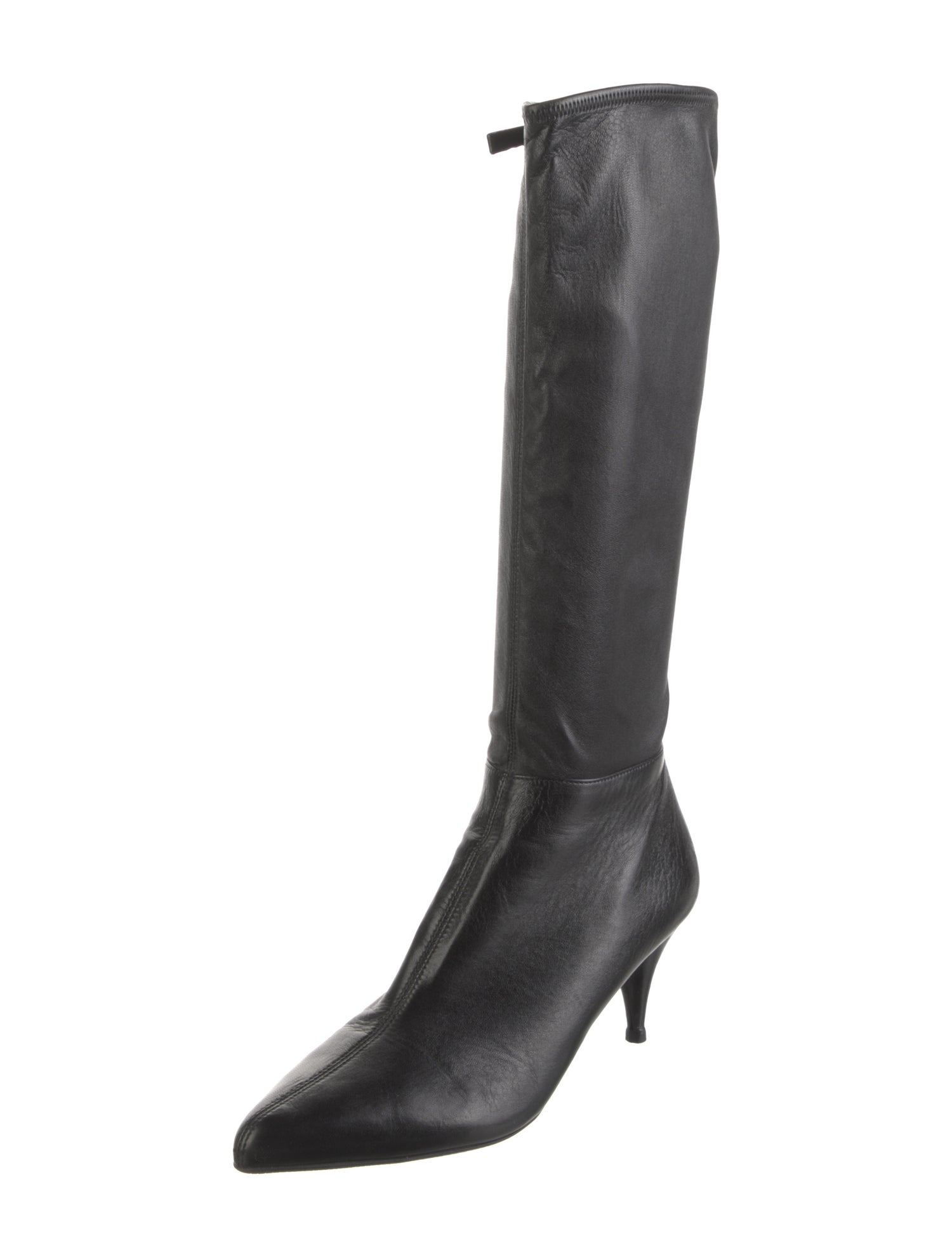 Prada Sport Leather Riding Boots