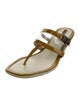 Prada Sport Patent Leather Flip Flops