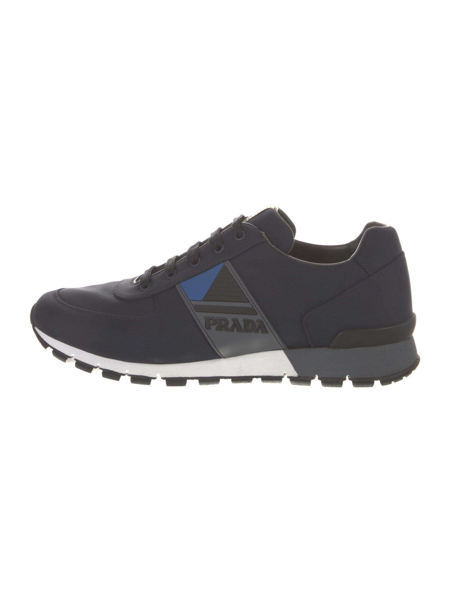 Prada Sport Canvas Printed Sneakers