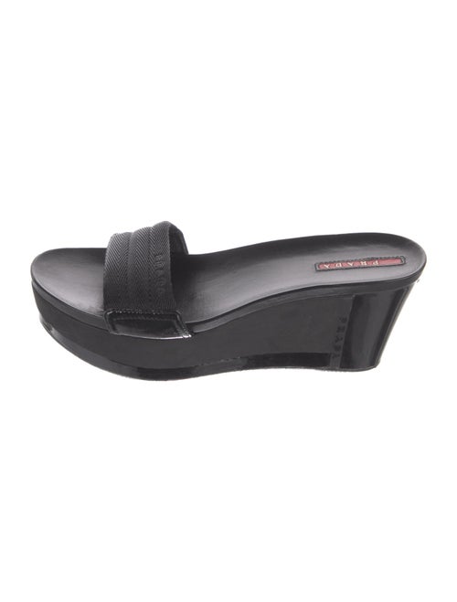 Prada Sport Leather Slides