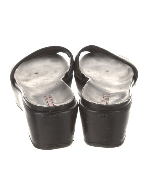 Prada Sport Leather Slides