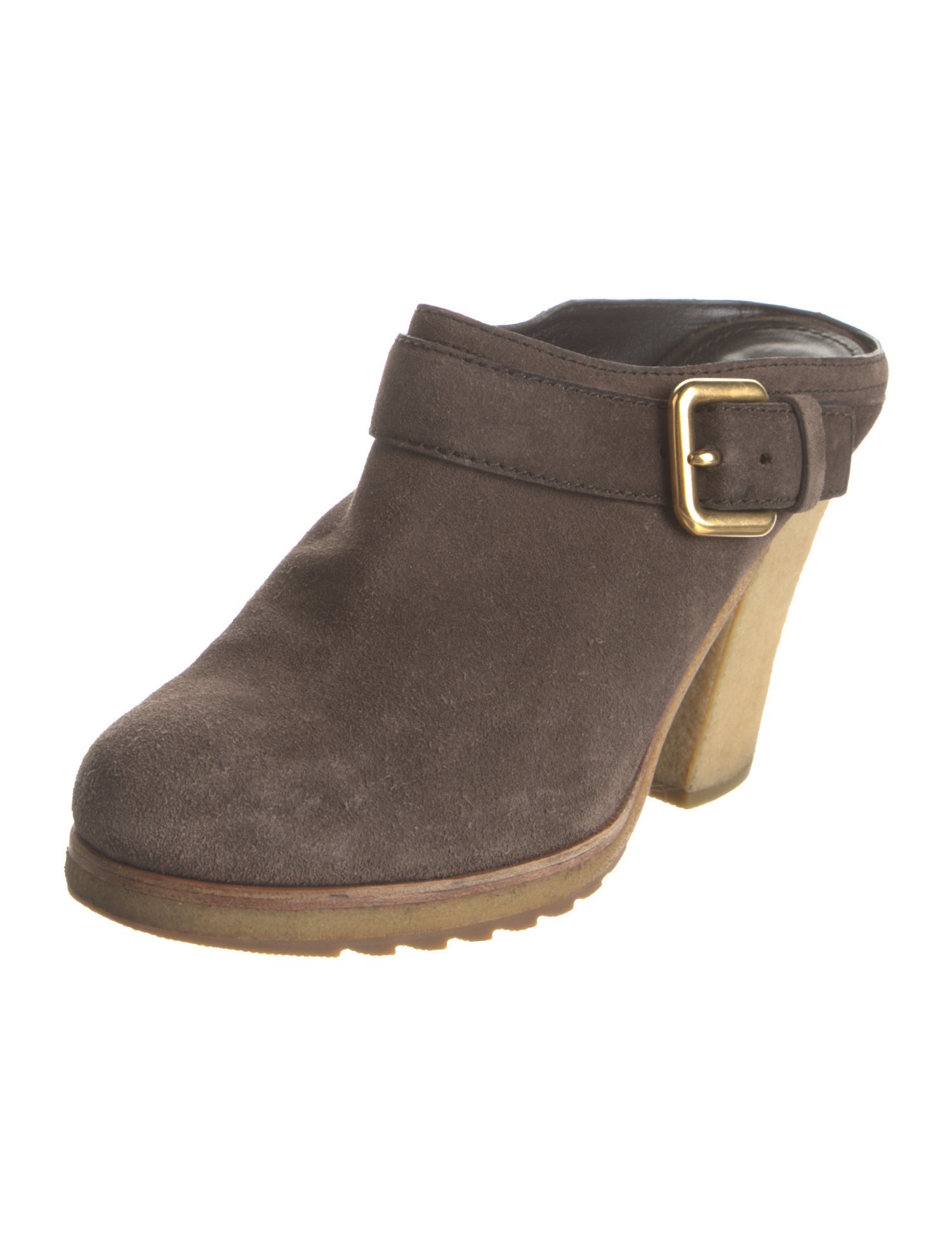 Prada Sport Late 2000's - Early 2010's Suede Mules