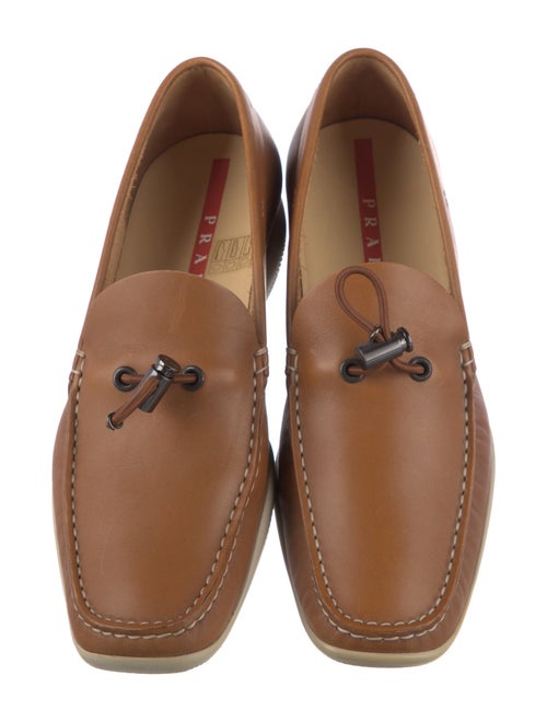 Prada Sport Leather Loafers