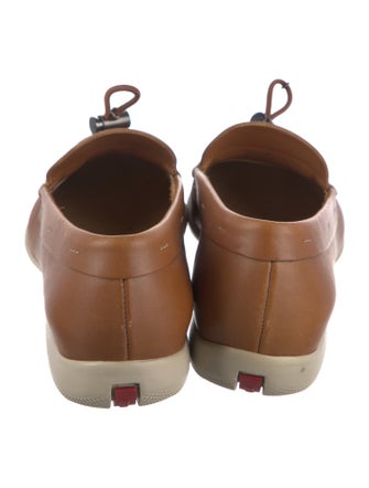 Prada Sport Leather Loafers