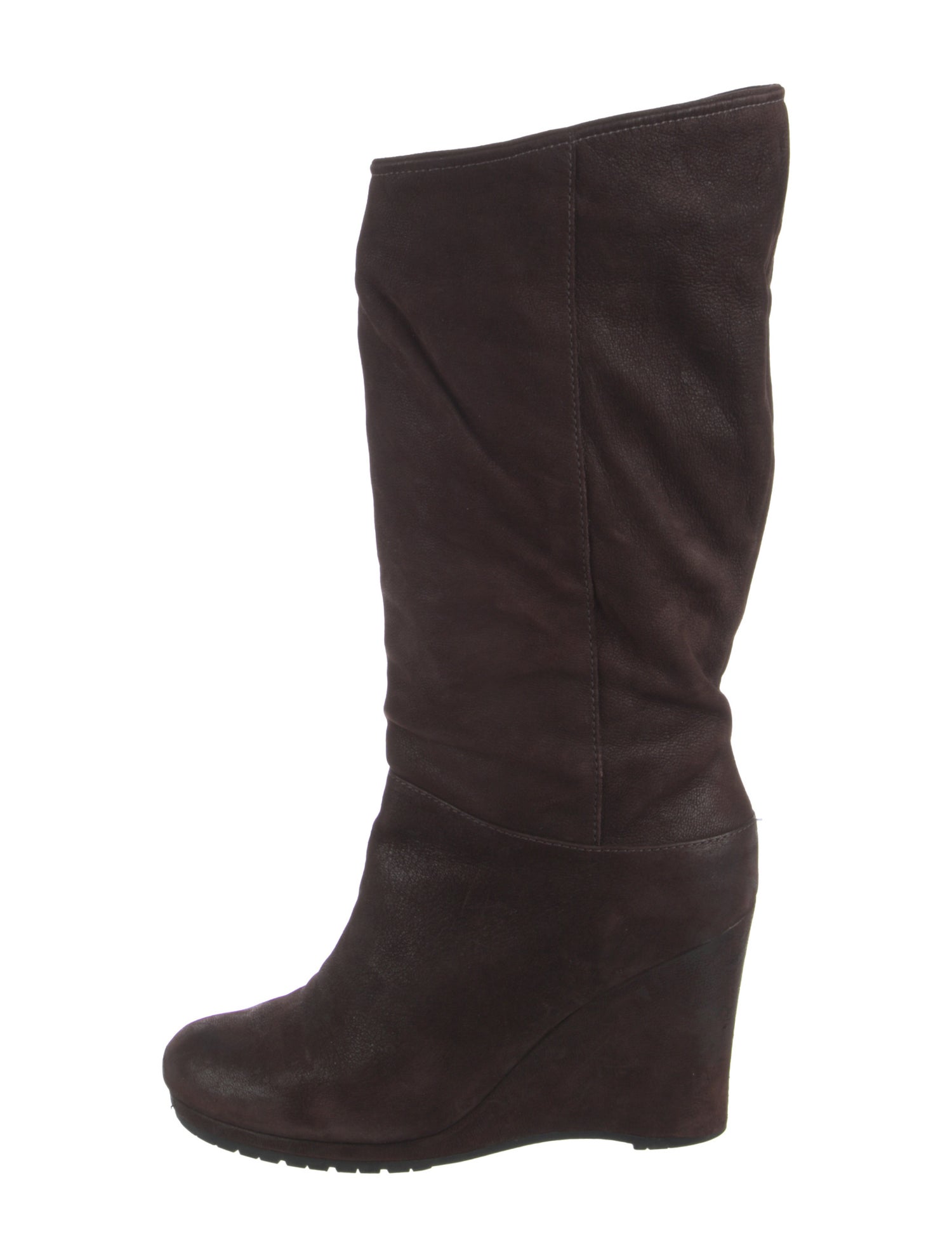 Prada Sport Nubuck Slouch Boots