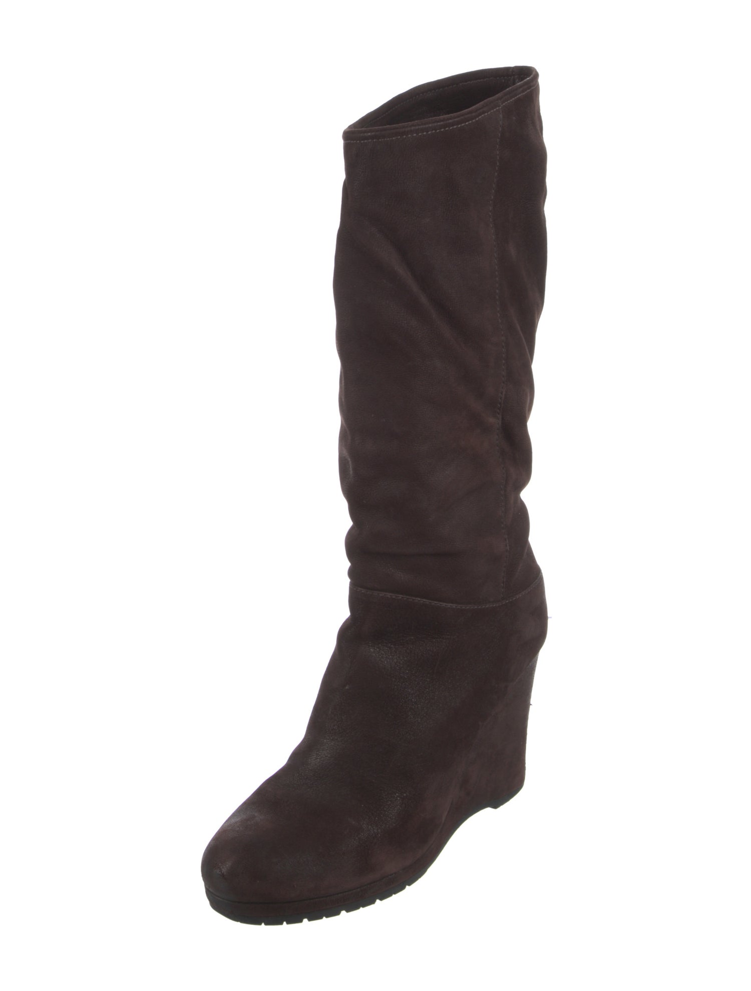 Prada Sport Nubuck Slouch Boots