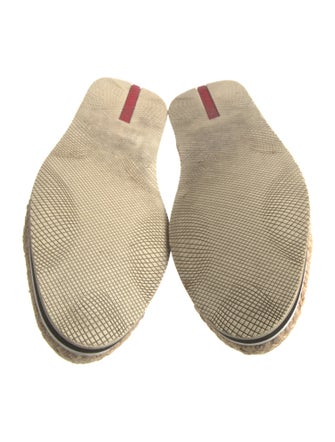 Prada Sport Late 2000's - Early 2010's Canvas Espadrilles
