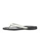 Prada Sport Leather Flip Flops
