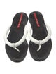 Prada Sport Leather Flip Flops