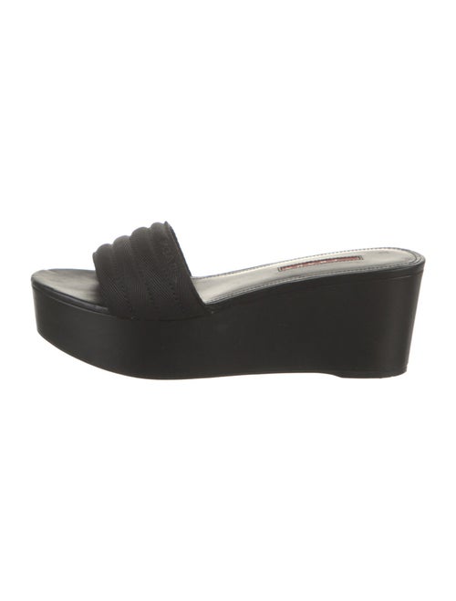 Prada Sport Canvas Slides