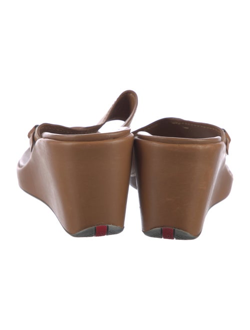 Prada Sport Leather Slides