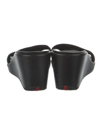 Prada Sport Leather Slides