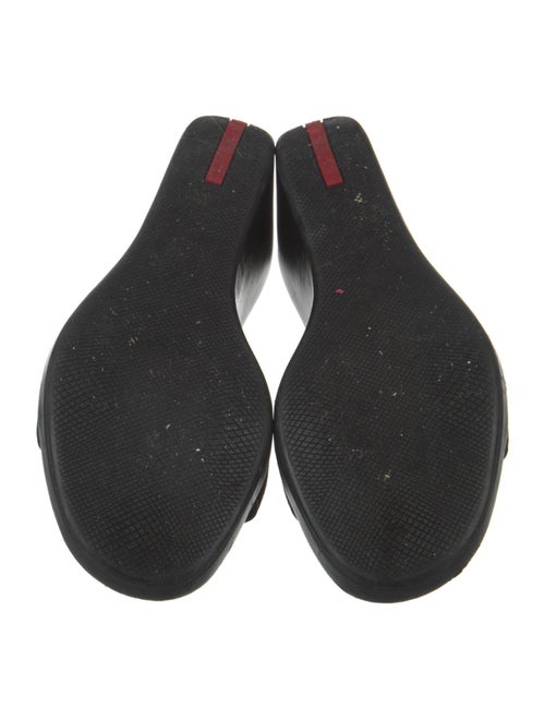 Prada Sport Leather Slides