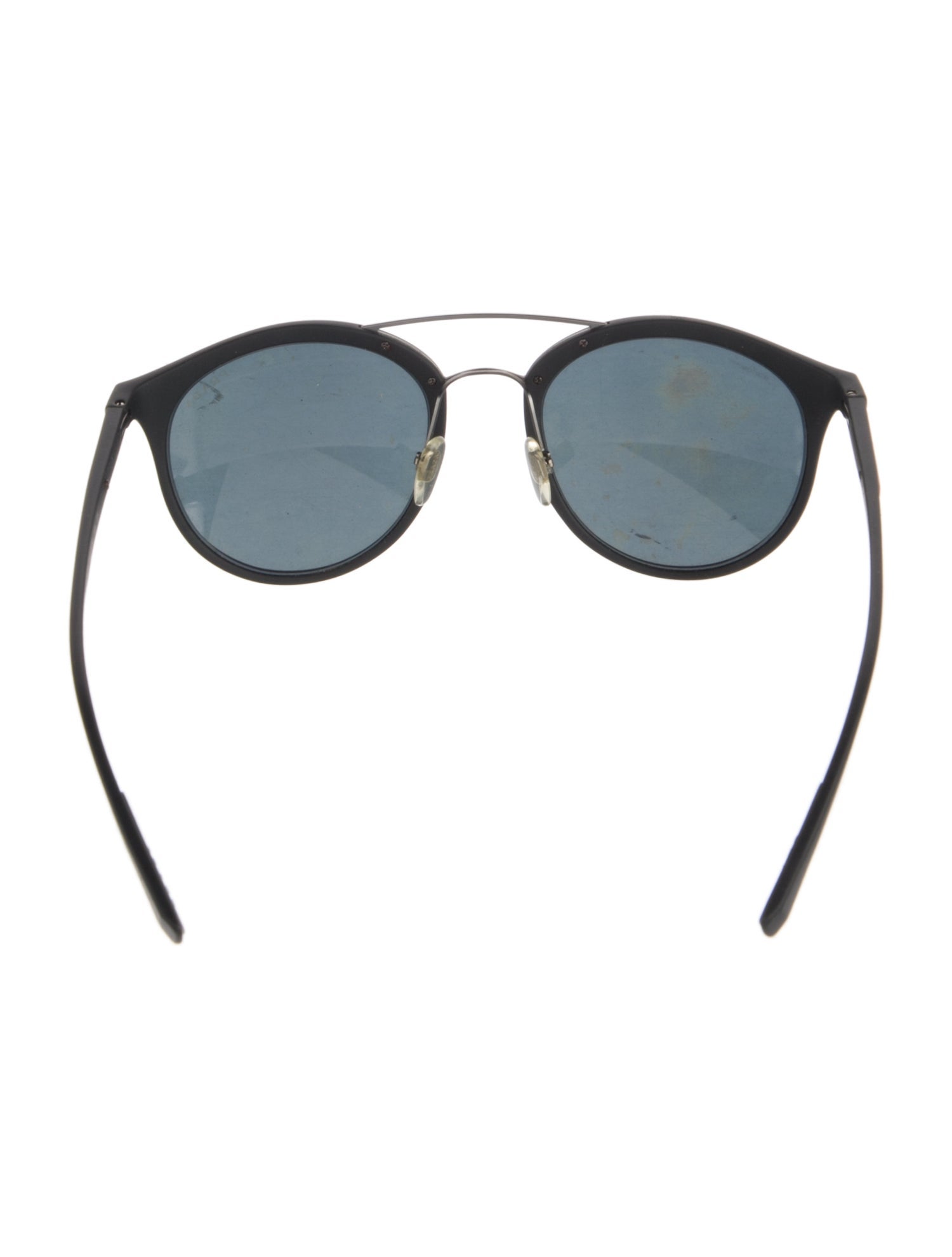 Prada Sport Round Mirrored Sunglasses