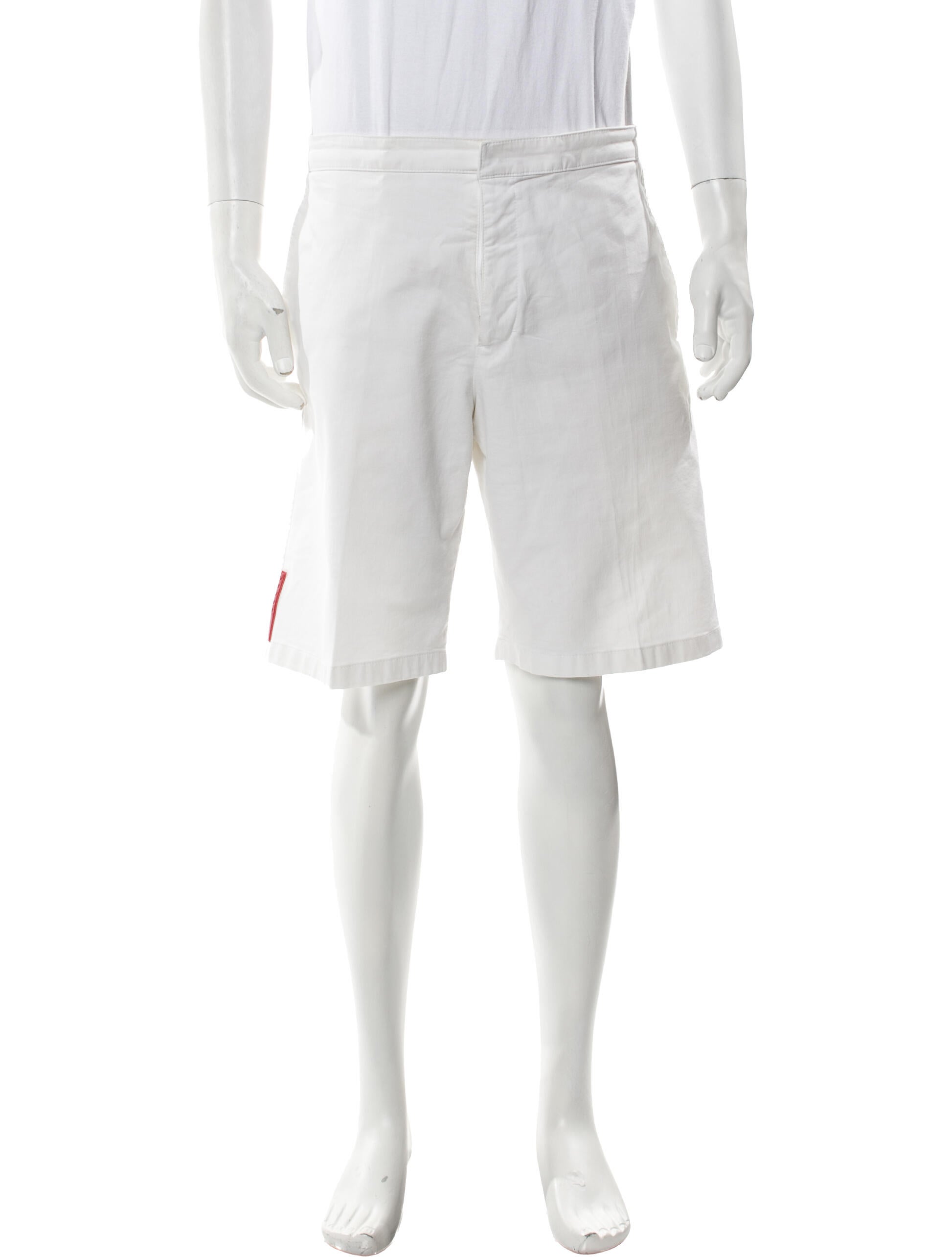 Prada Sport 2000's Flat Front Shorts