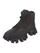 Prada Cloudburst Thunder Nylon Lace-Up Boots