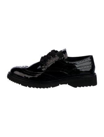 Prada Patent Leather Oxfords