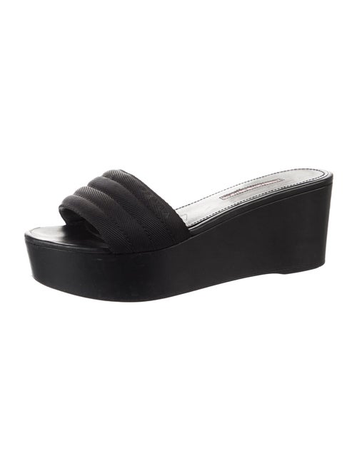 Prada Sport Leather Slides