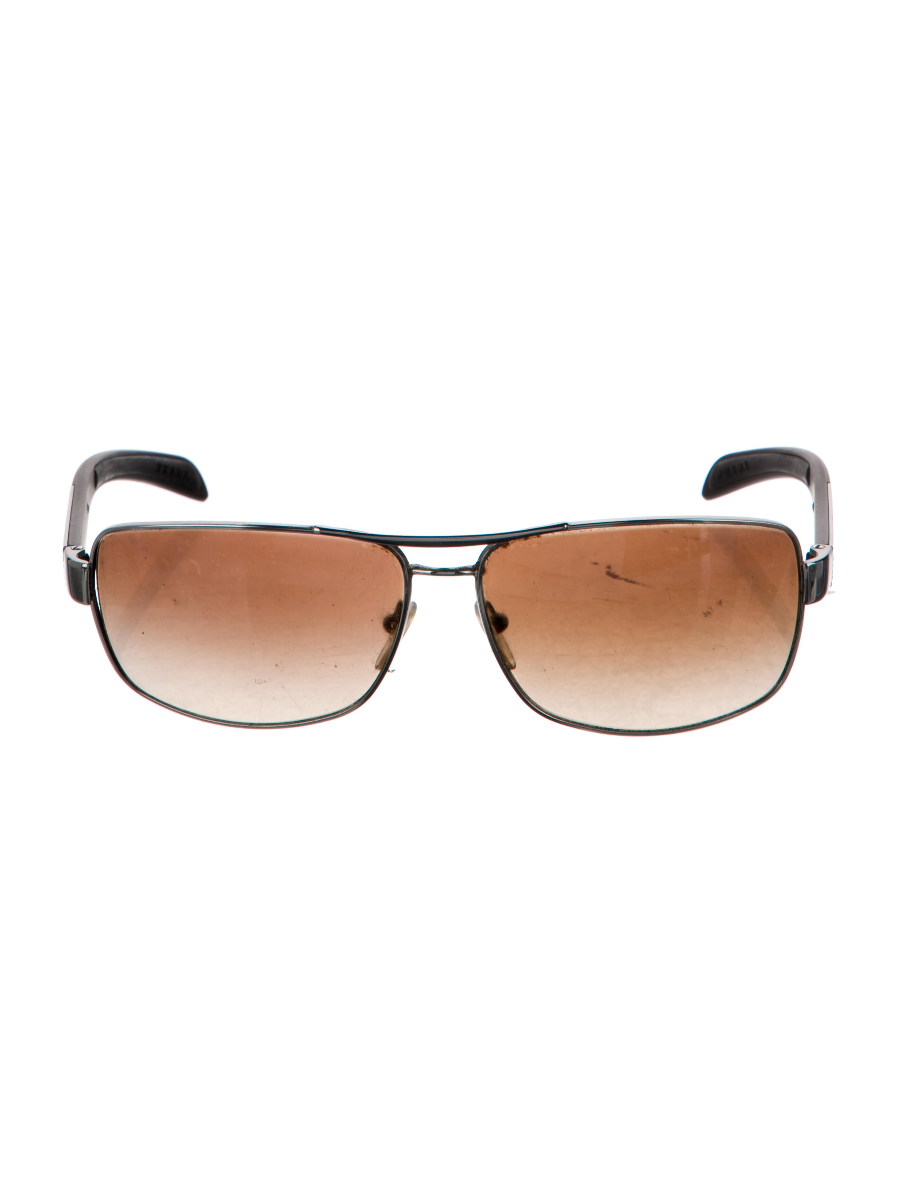 Prada Sport Square Gradient Sunglasses