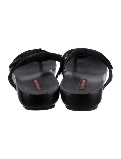 Prada Sport Leather Slides