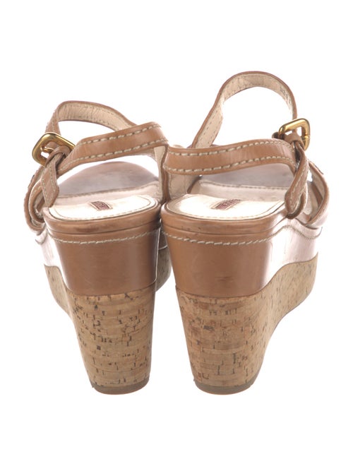 Prada Sport Leather Sandals