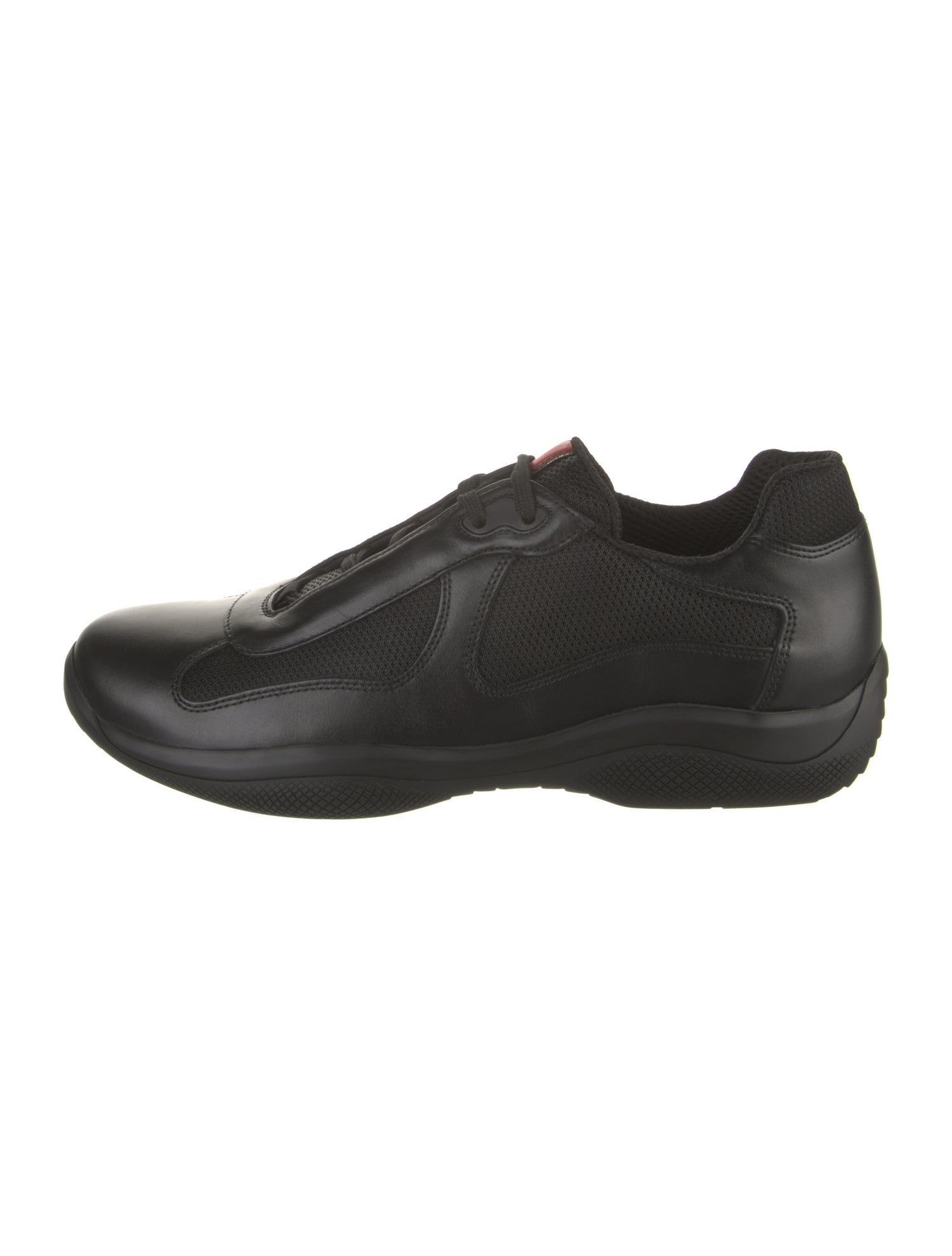 Prada Sport Leather Mesh Accents Sneakers w/ Tags