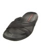 Prada Sport Leather Slides