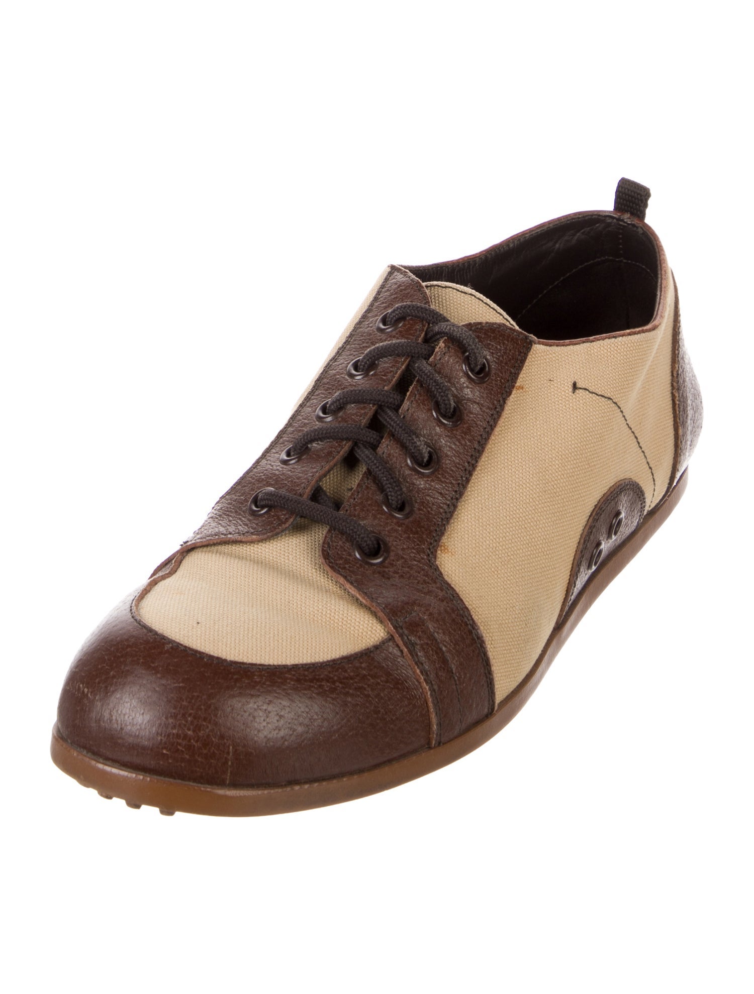 Prada Sport Canvas Colorblock Pattern Sneakers