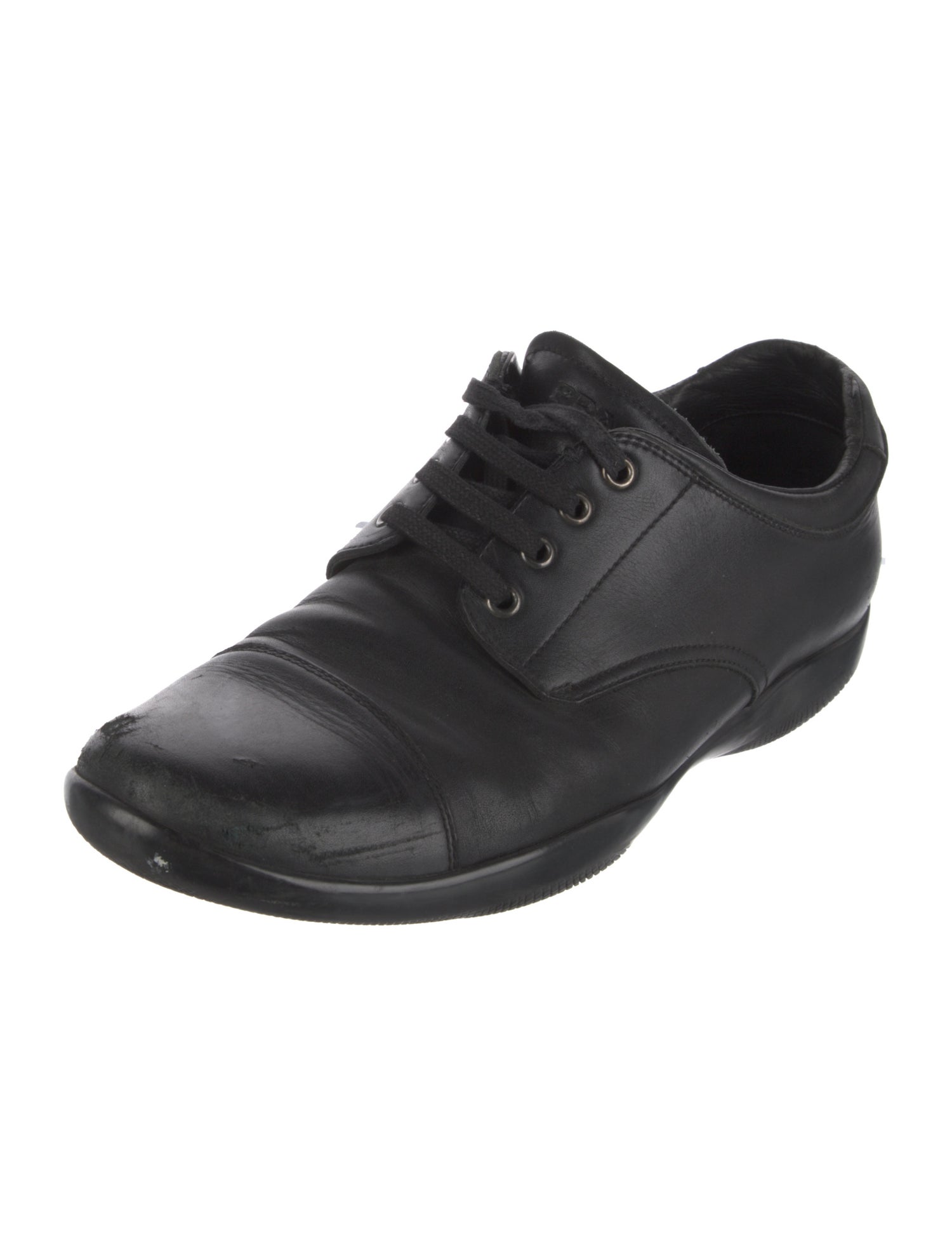 Prada Sport Leather Oxfords