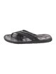 Prada Sport Leather Flip Flops