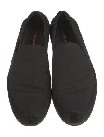 Prada Sport Canvas Loafers