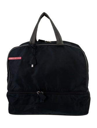 Prada Sport Enameled Metal Triangle Briefcase