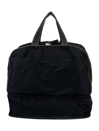 Prada Sport Enameled Metal Triangle Briefcase