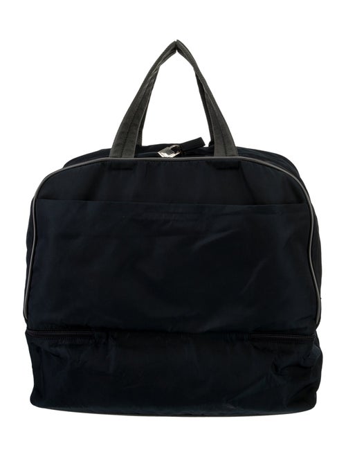 Prada Sport Enameled Metal Triangle Briefcase