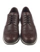 Prada Sport Leather Lasercut Accents Brogues